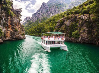 Экскурсия на лодке по Зеленому Каньону из Анталии - Antalya excursions | TourMoni